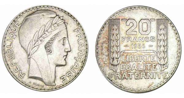 20 Francs Turin