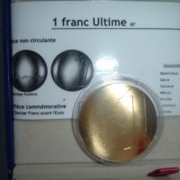 ultime Franc de Starck or 2001